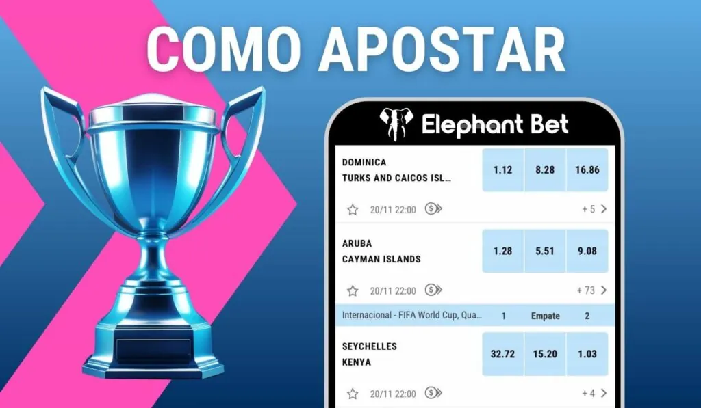 como apostar na Elephant Bet app