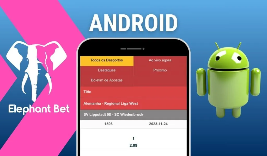 Elephant Bet Moçambique Android app baixar